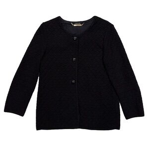 Falconeri navy cotton cardigan size M